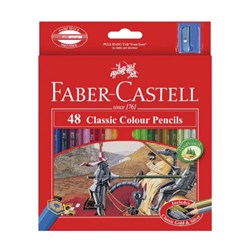 501656 - FABER CASTELL COLOURED PENCILS Watercolour Pack48